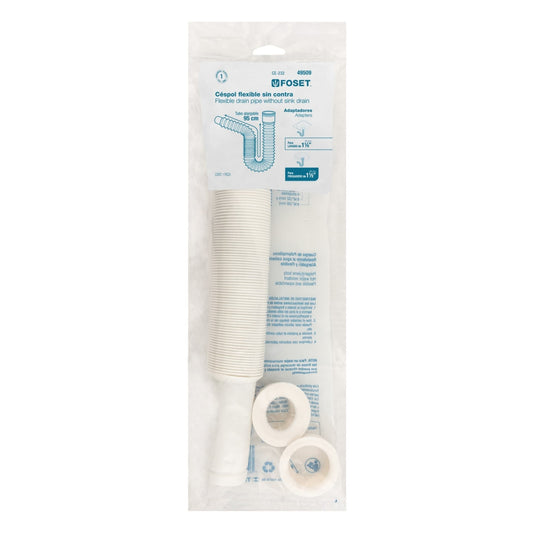 Céspol flexible PVC con adaptadores p/fregadero o lavabo SKU:'49509