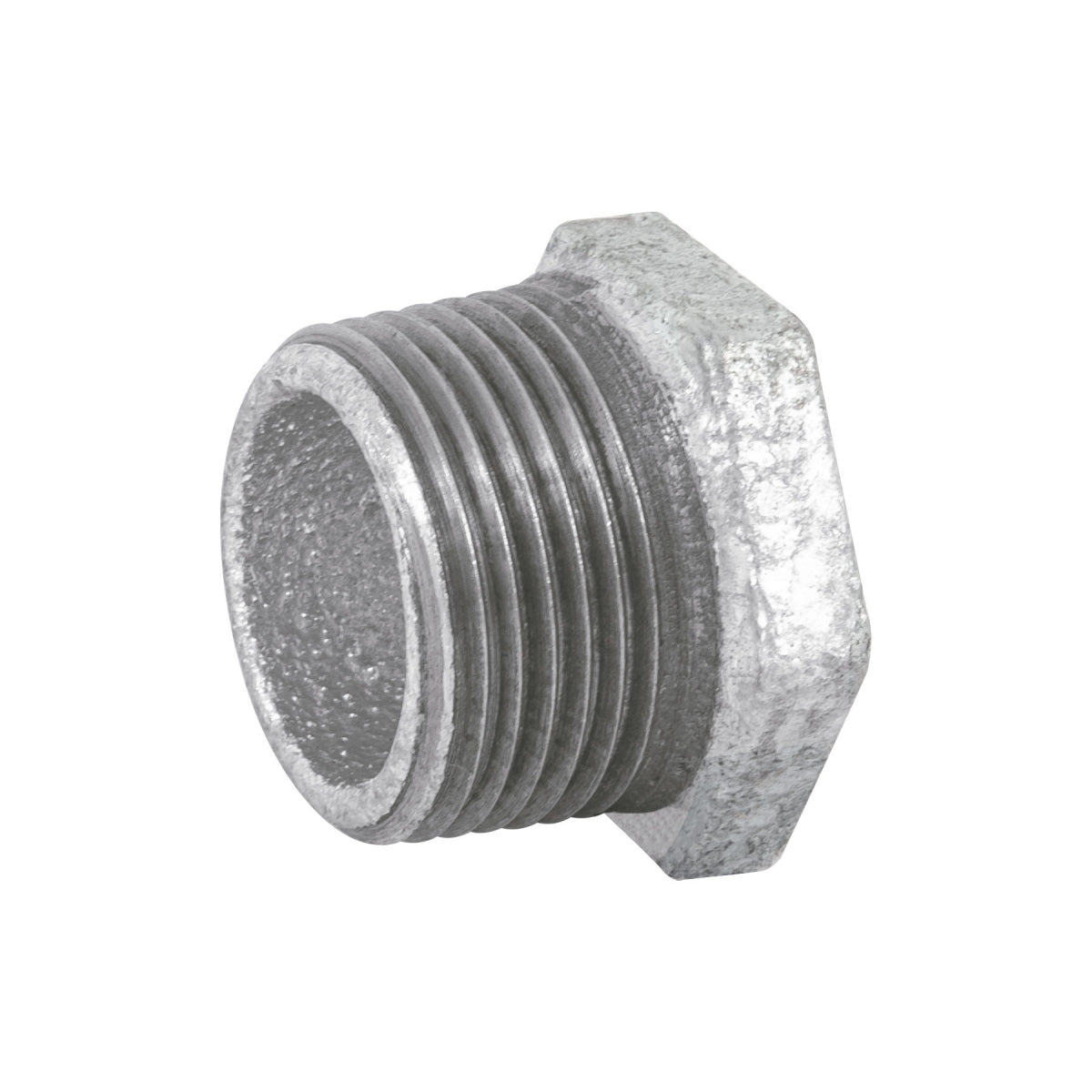 Reducción bushing 3/4" x 1/2" galvanizado SKU:'47503