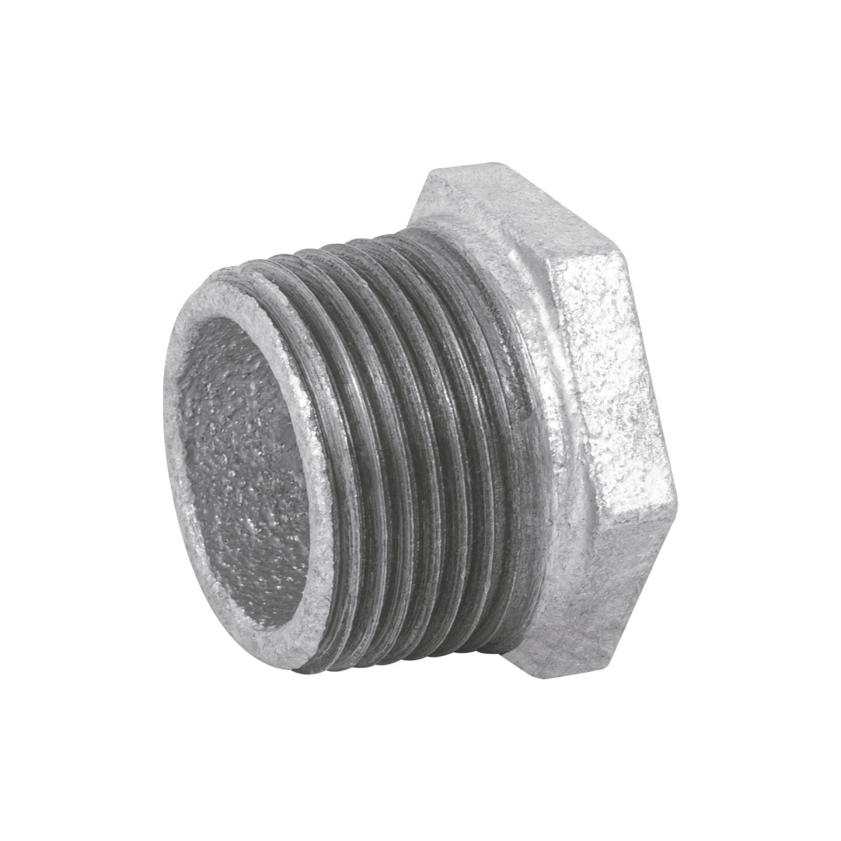 Reducción bushing 1" x 1/2" galvanizado SKU:'47504