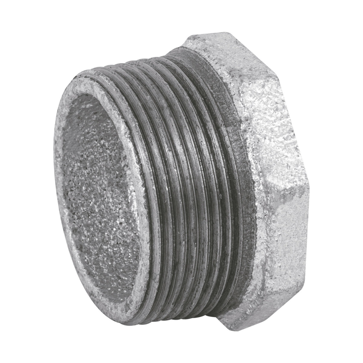 Reducción bushing 1 1/2" x 1" galvanizado SKU:'48779