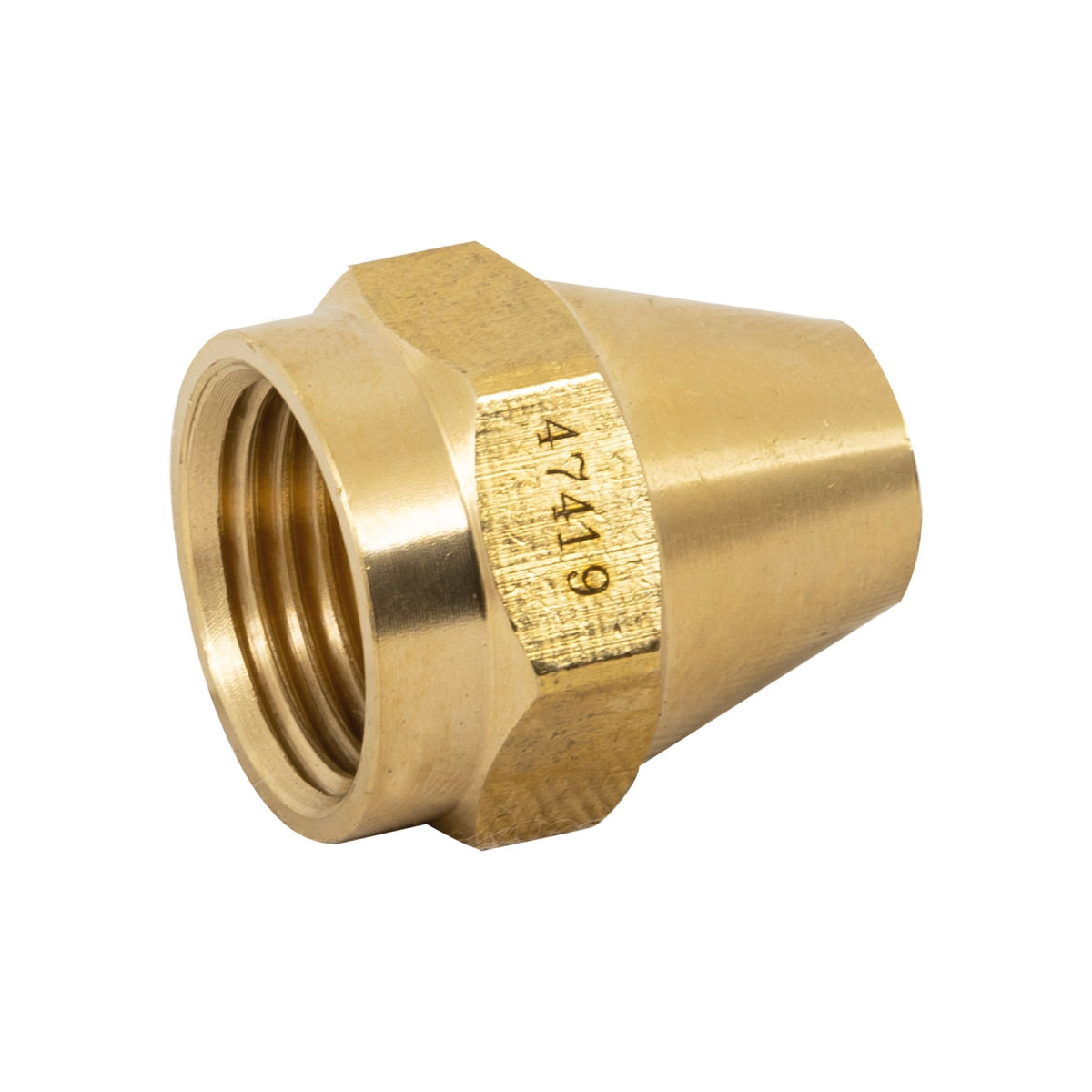 Tuerca cónica p/gas 3/8" SKU:'47419