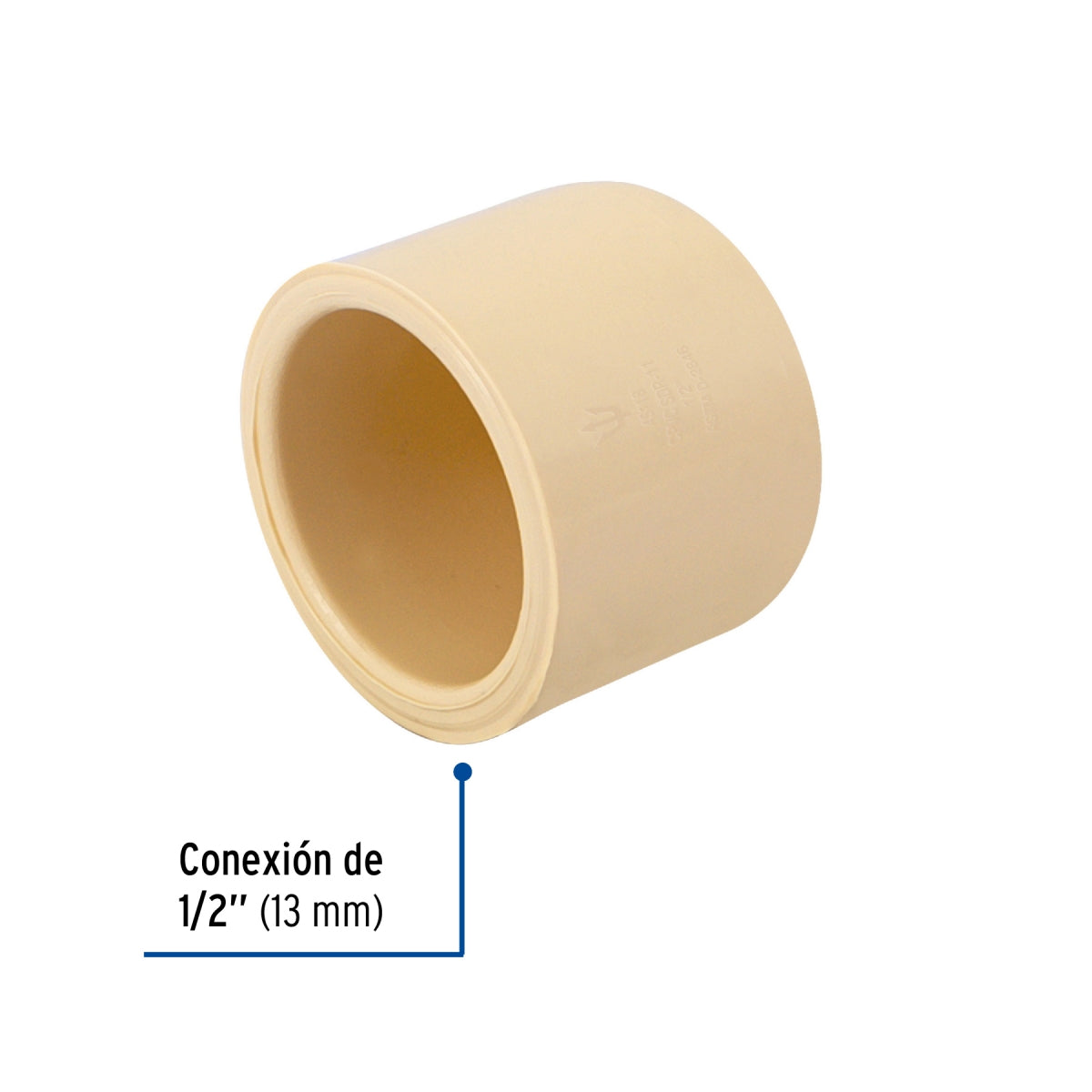 Tapón capa 1/2" CPVC SKU:'45118