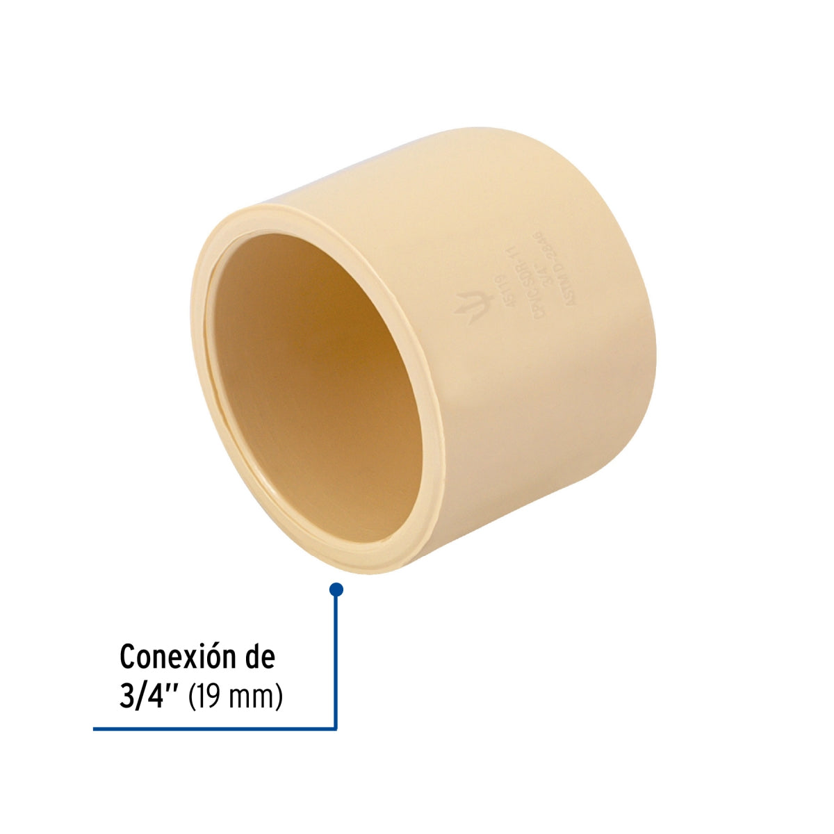 Tapón capa 3/4" CPVC SKU:'45119