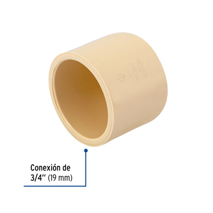 Tapón capa 3/4" CPVC SKU:'45119