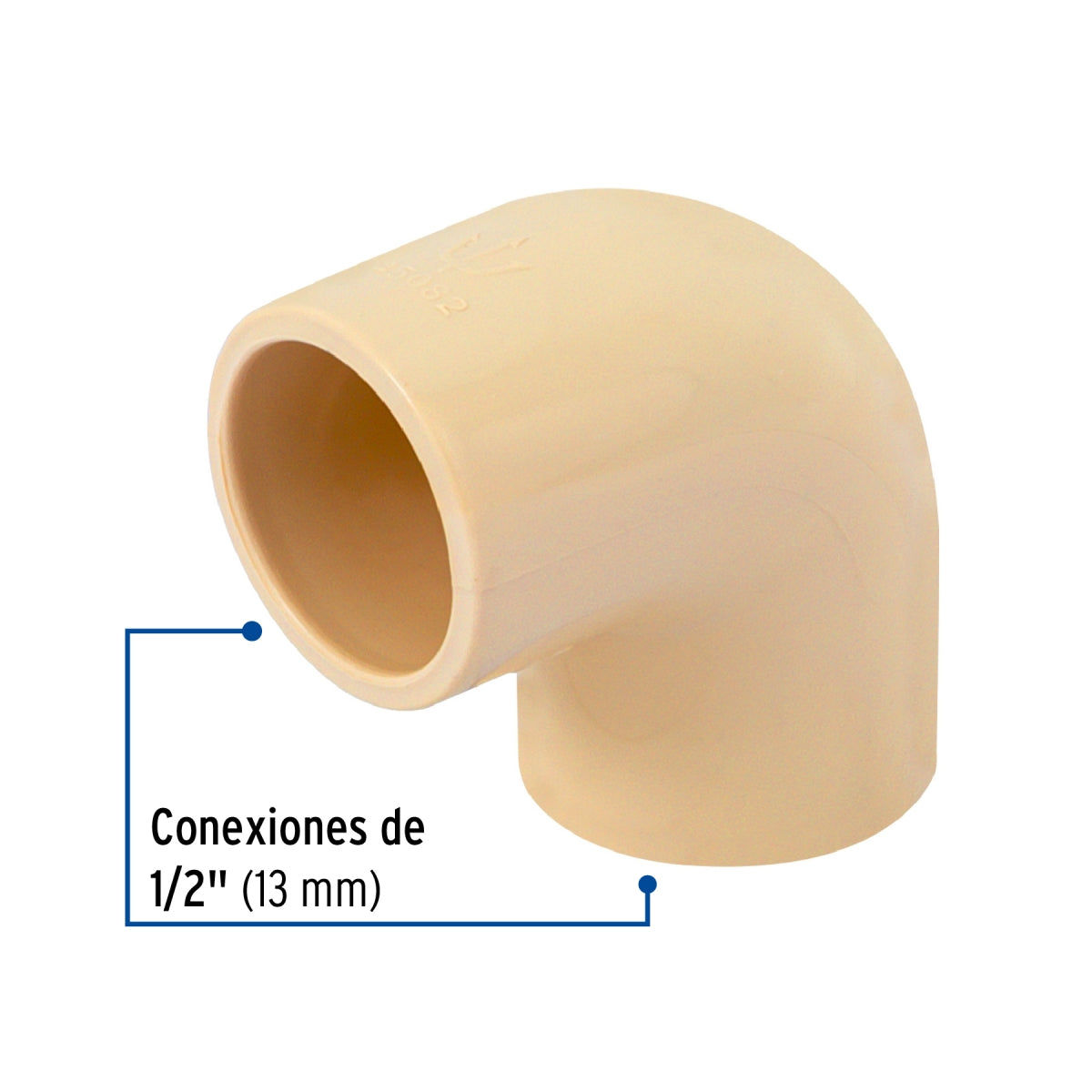 Codo 90° 1/2" CPVC SKU:'45082