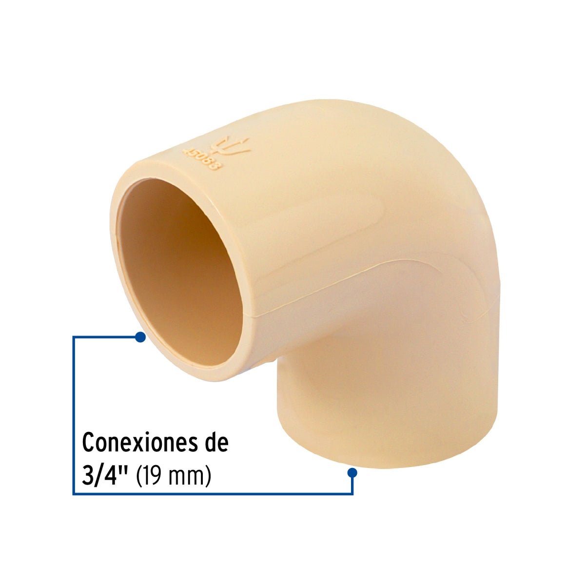 Codo 90° 3/4" CPVC SKU:'45083