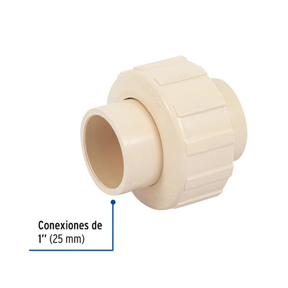 Tuerca unión 1" CPVC SKU:'45057