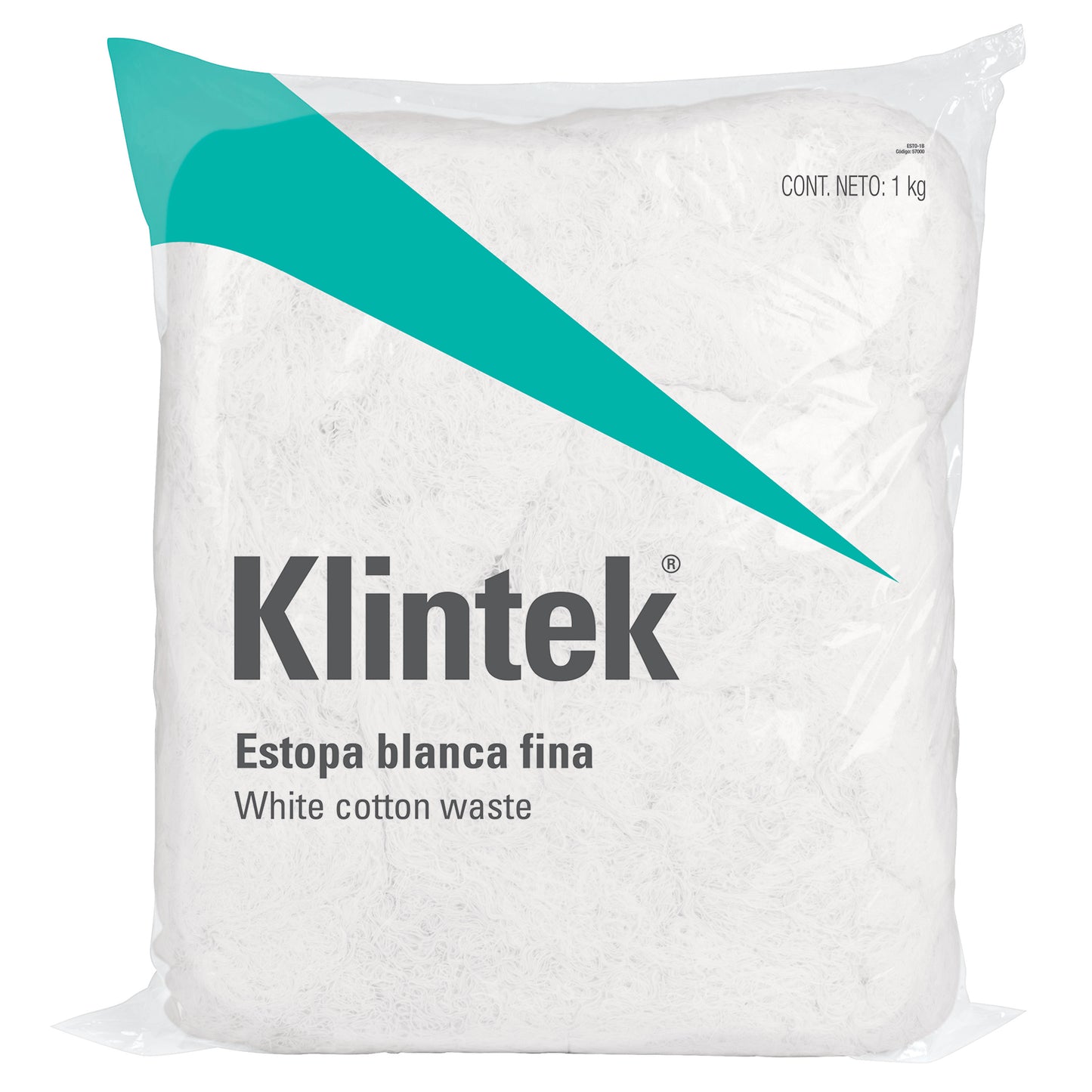 Estopa blanca 1kg SKU:'57000