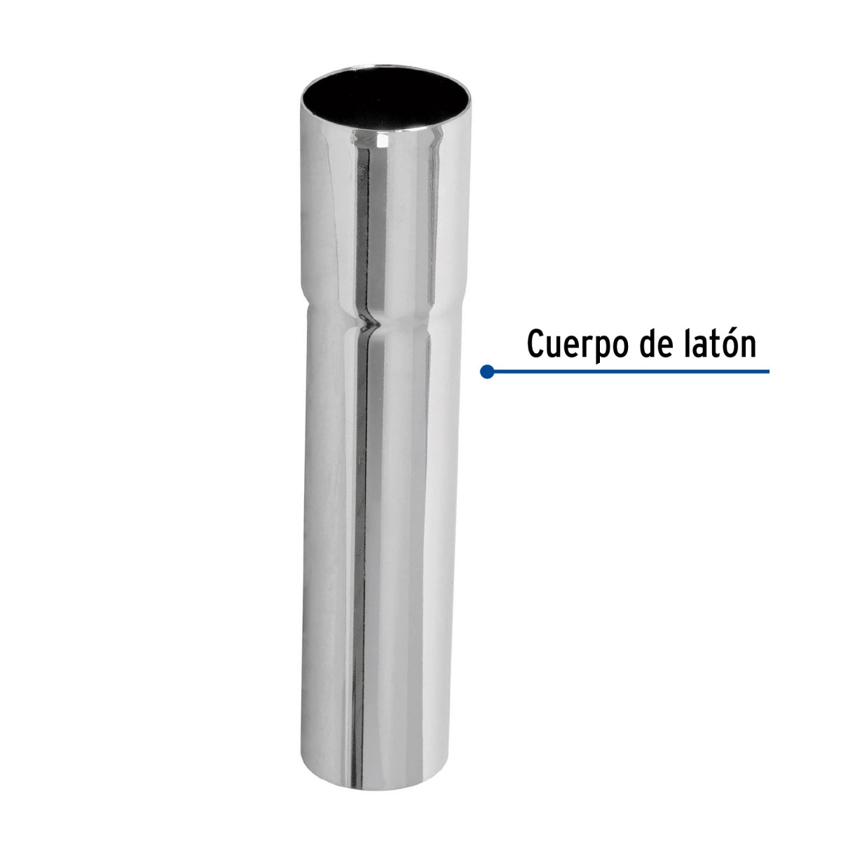 Extensión metálica 15cm p/contra de lavabo 1 1/4" SKU:'49296