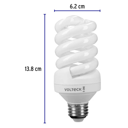 Foco espiral 20W (equivalente 75W) luz de día SKU:'48213