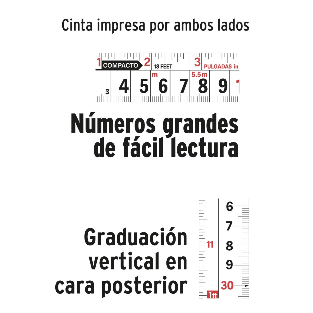 Flexómetro grip 5m SKU:'12772