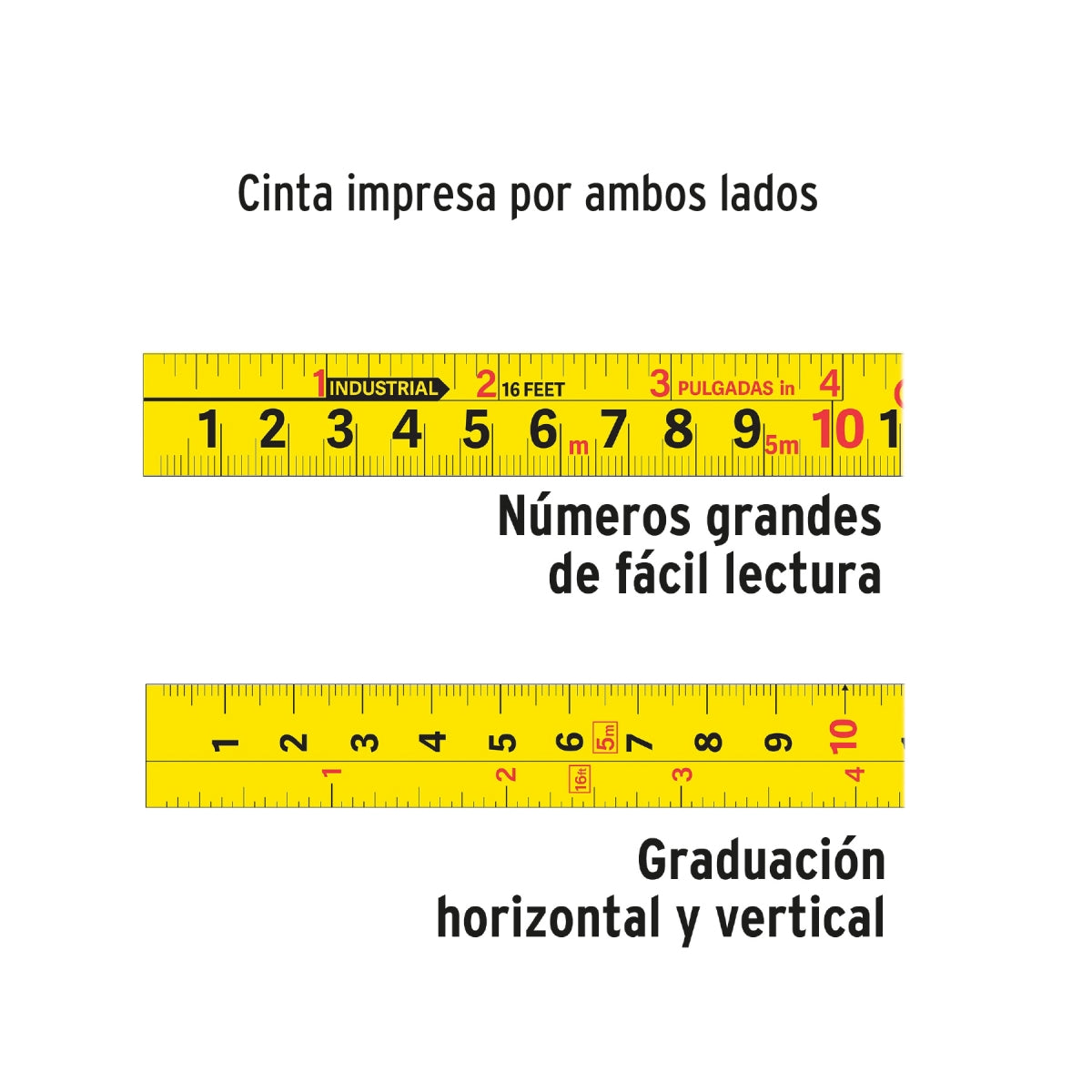 Flexómetro 3m contra impactos SKU:'14577