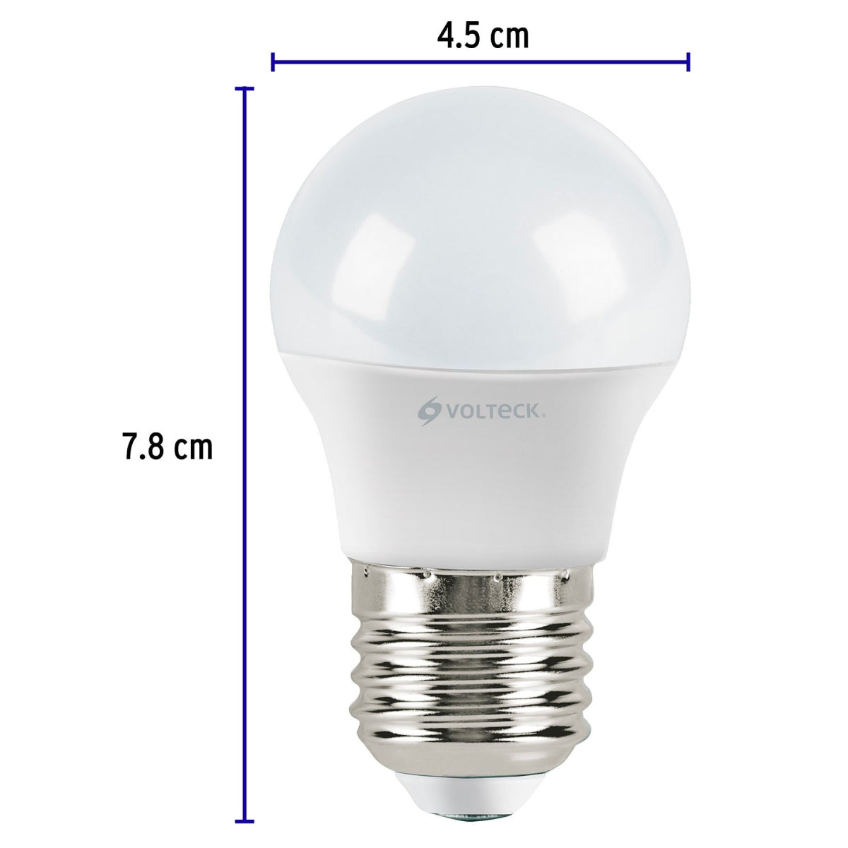 Foco LED 3W (equivalente 25W) luz cálida SKU:'46855