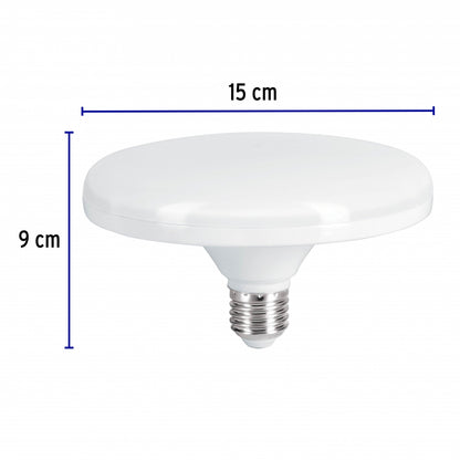 Foco LED tipo OVNI 18W (equivalente 125W) luz cálida SKU:'45631