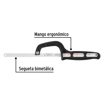 Mini arco plástico 12" p/segueta SKU:'20002