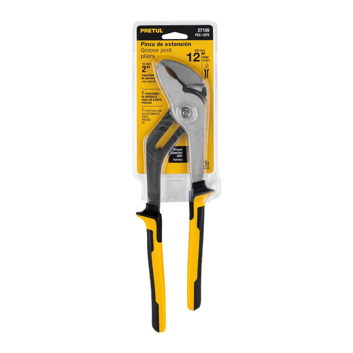 Pinza chofer de extensión 12" Comfort Grip SKU:'27159