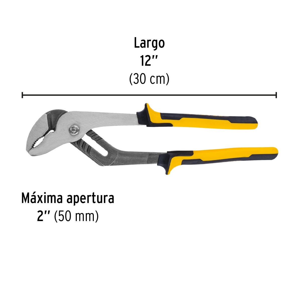 Pinza chofer de extensión 12" Comfort Grip SKU:'27159