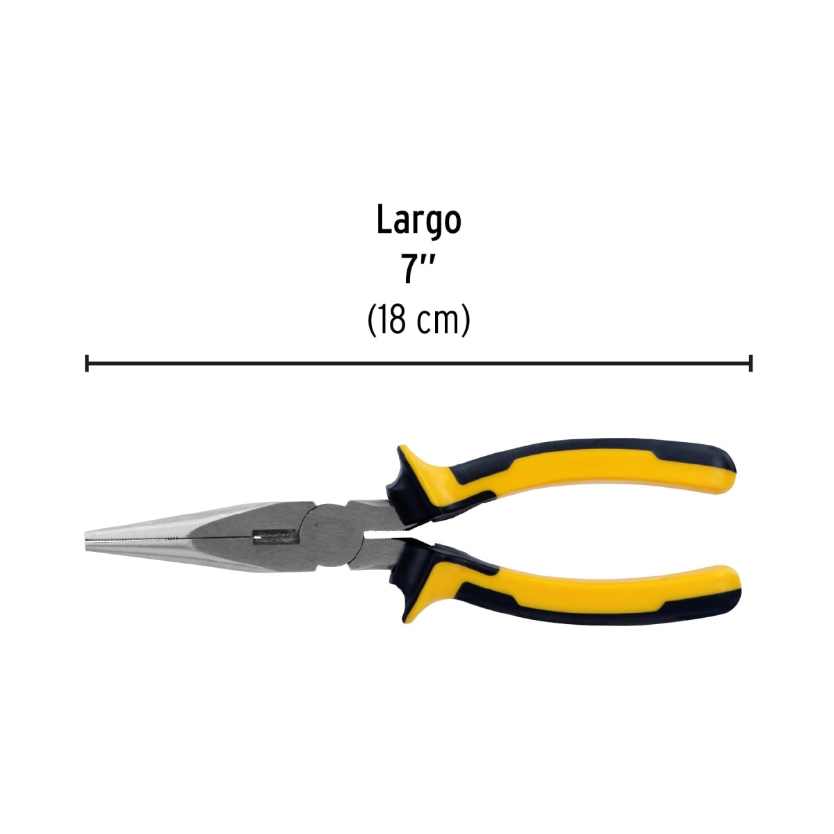 Pinza de punta y corte 7" Comfort Grip SKU:'22677