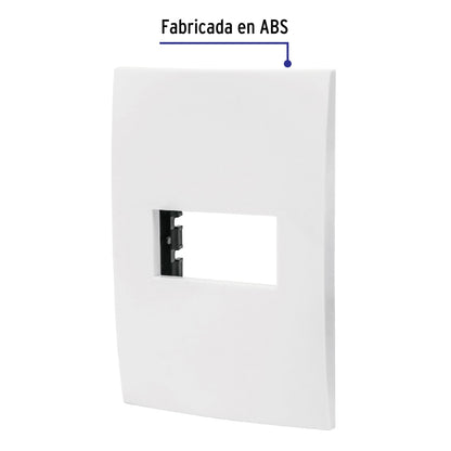 Placa 1 ventana (Oslo) SKU:'48303