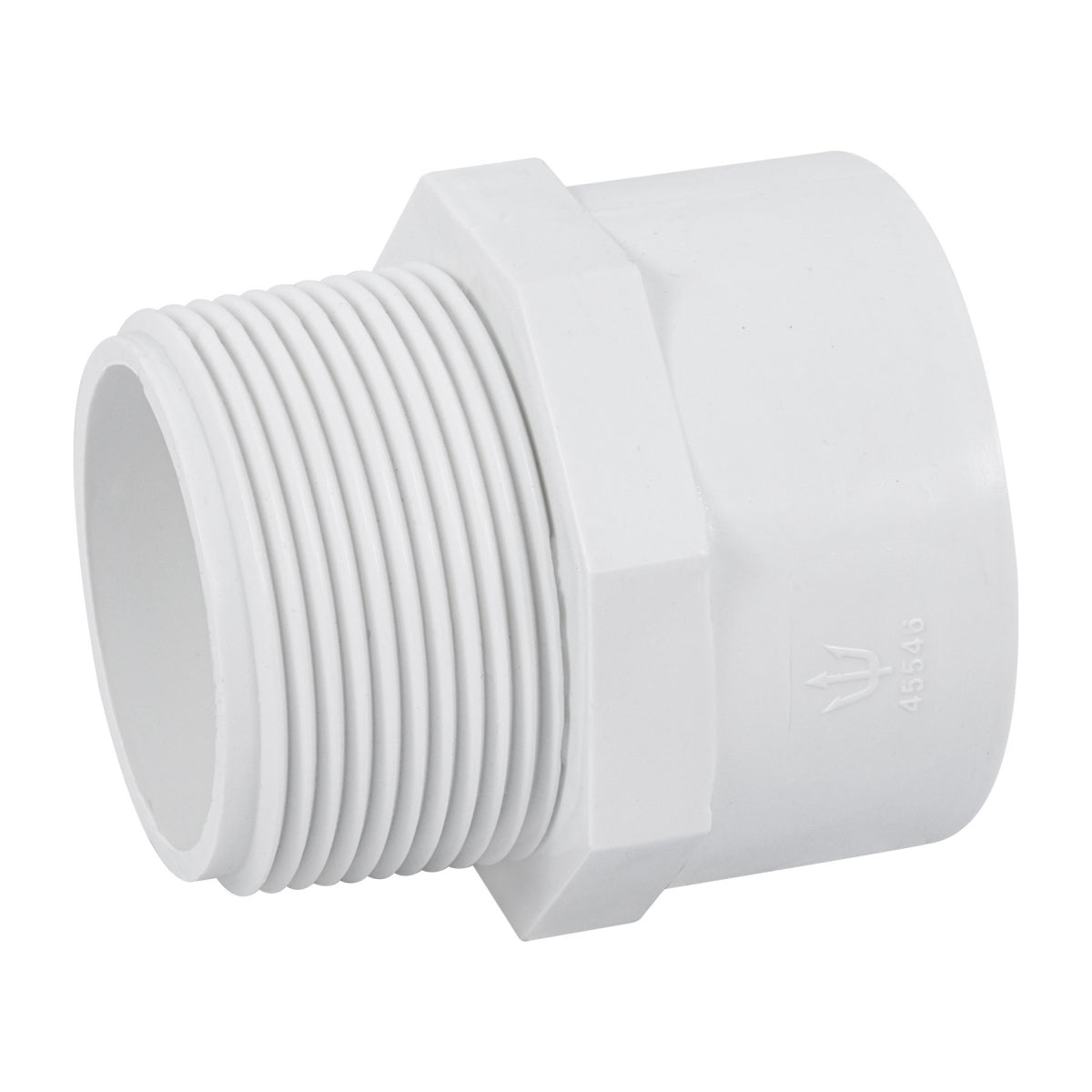 Adaptador macho 1 1/2" PVC cédula 40 SKU:'45546