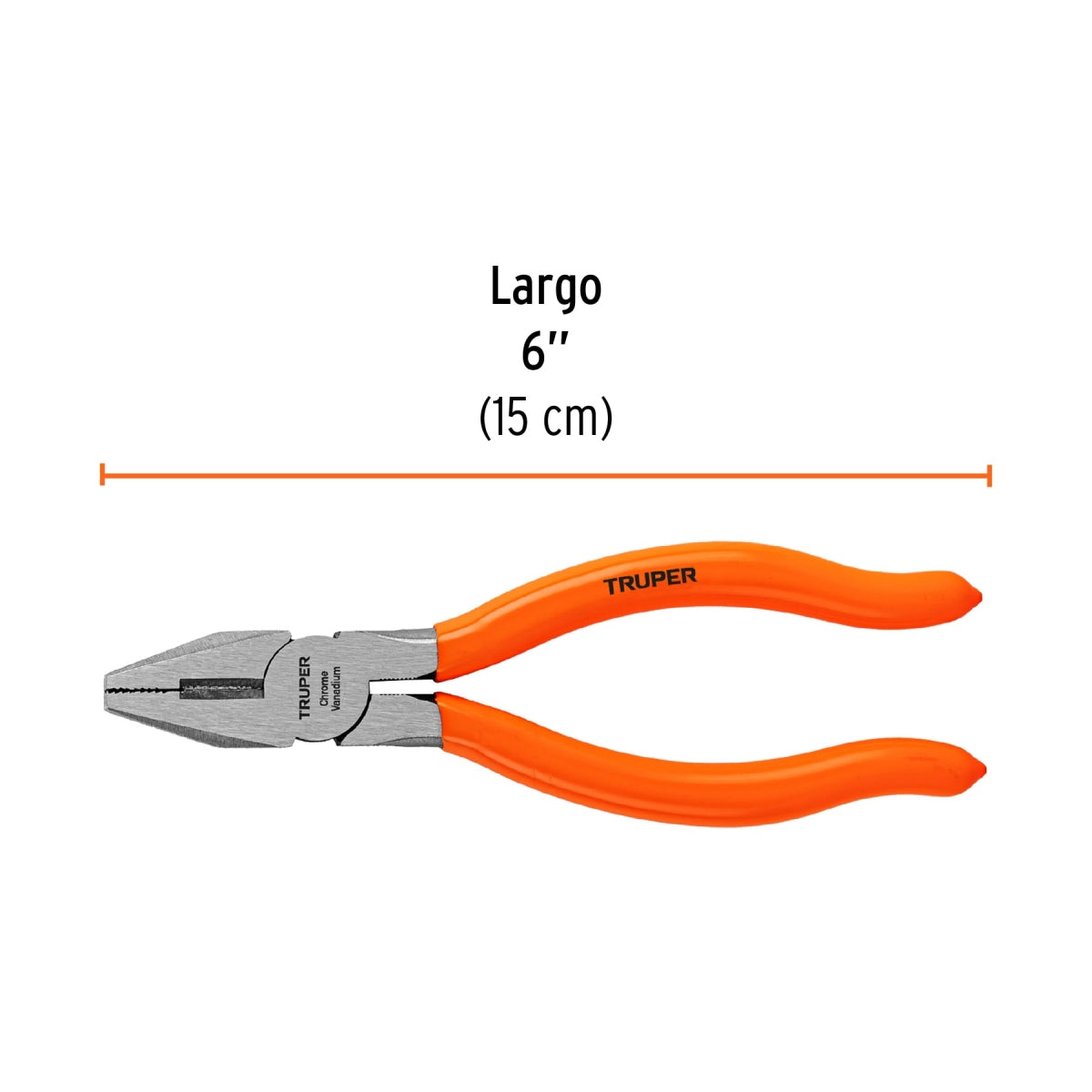 Pinza electricista 6" SKU:'17306