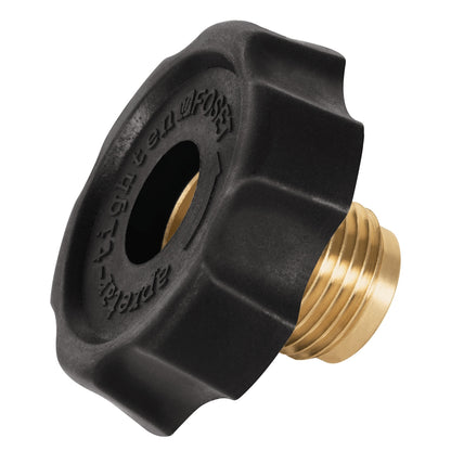 Tuerca izquierda p/gas 7/8" con maneral plástico SKU:'46154