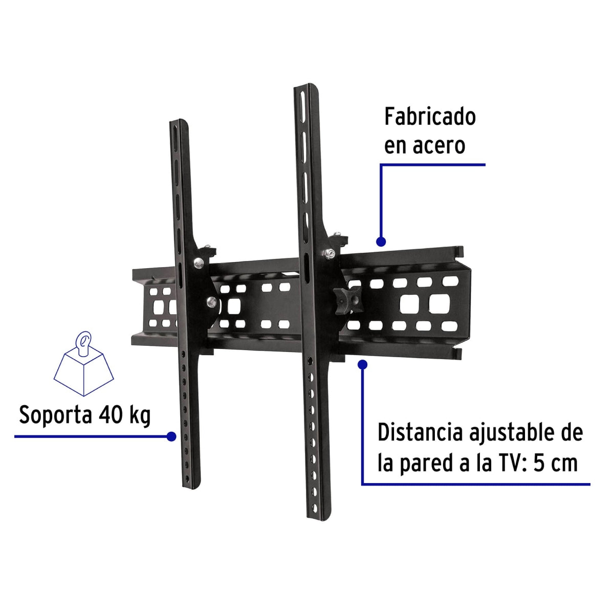 Soporte articulado para TV 32" a 70" SKU:'48429