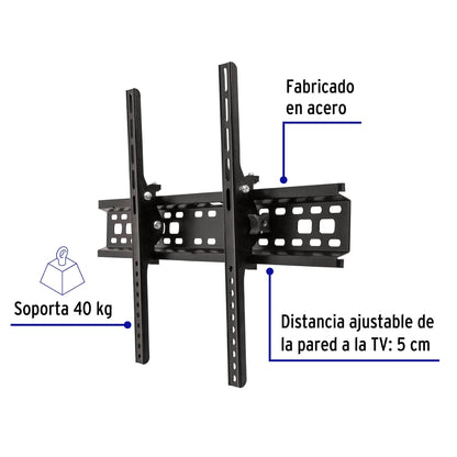 Soporte articulado para TV 32" a 70" SKU:'48429