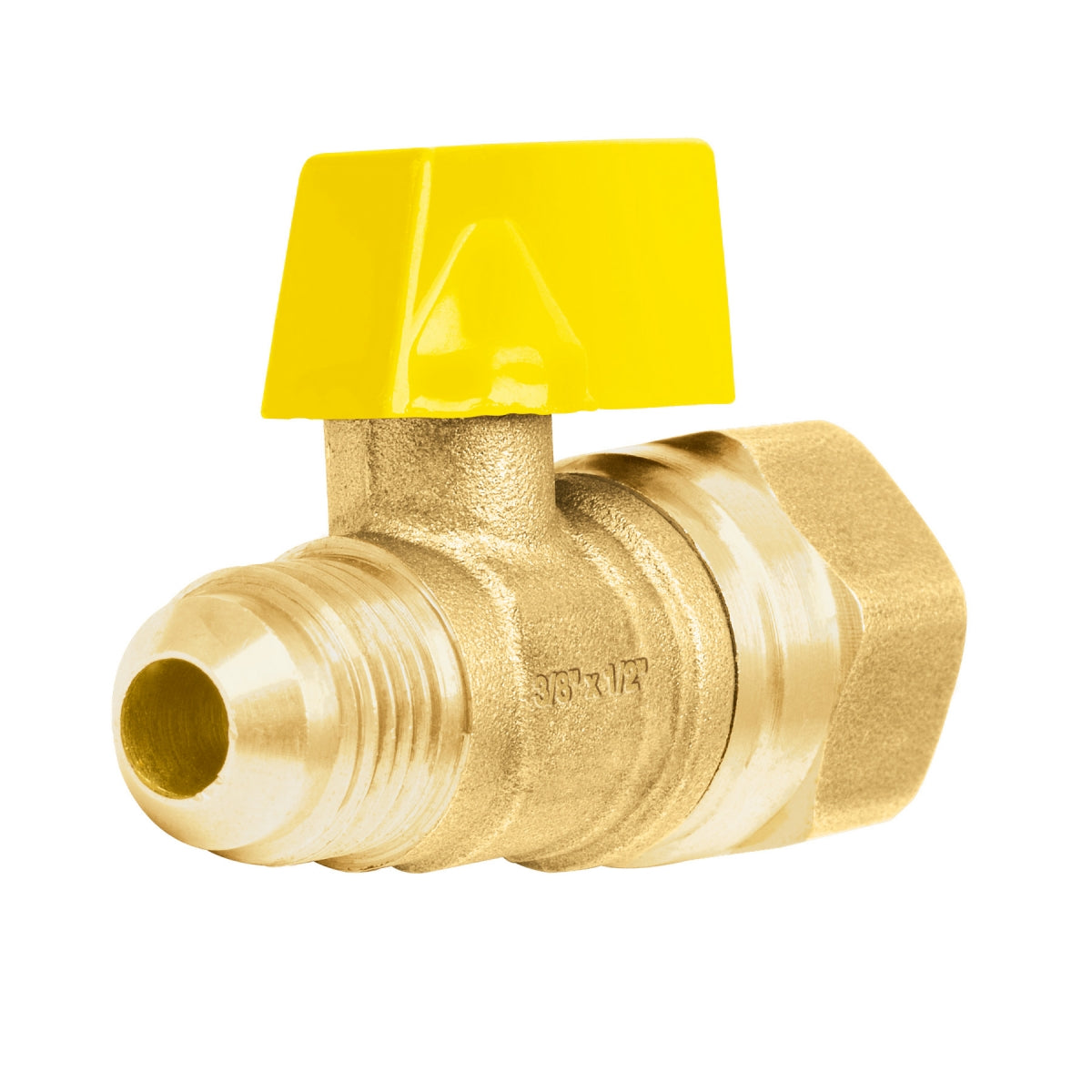 Válvula de control p/gas 3/8" x 1/2" SKU:'49115